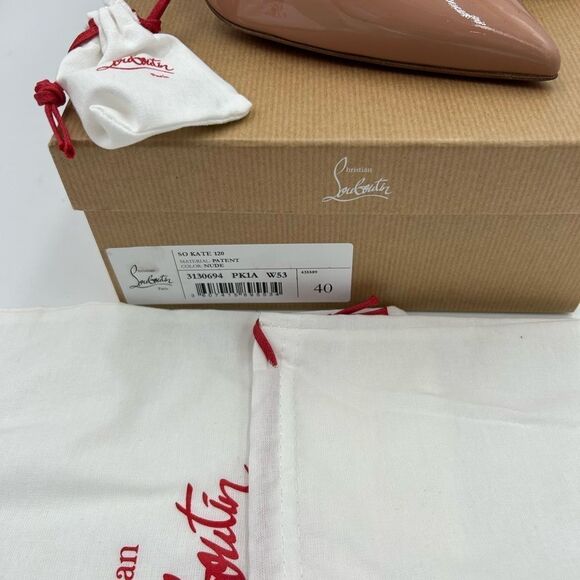 Women’s Christian Louboutin so Kate 120 heels size 40 made in Italy - Picture 6 of 12